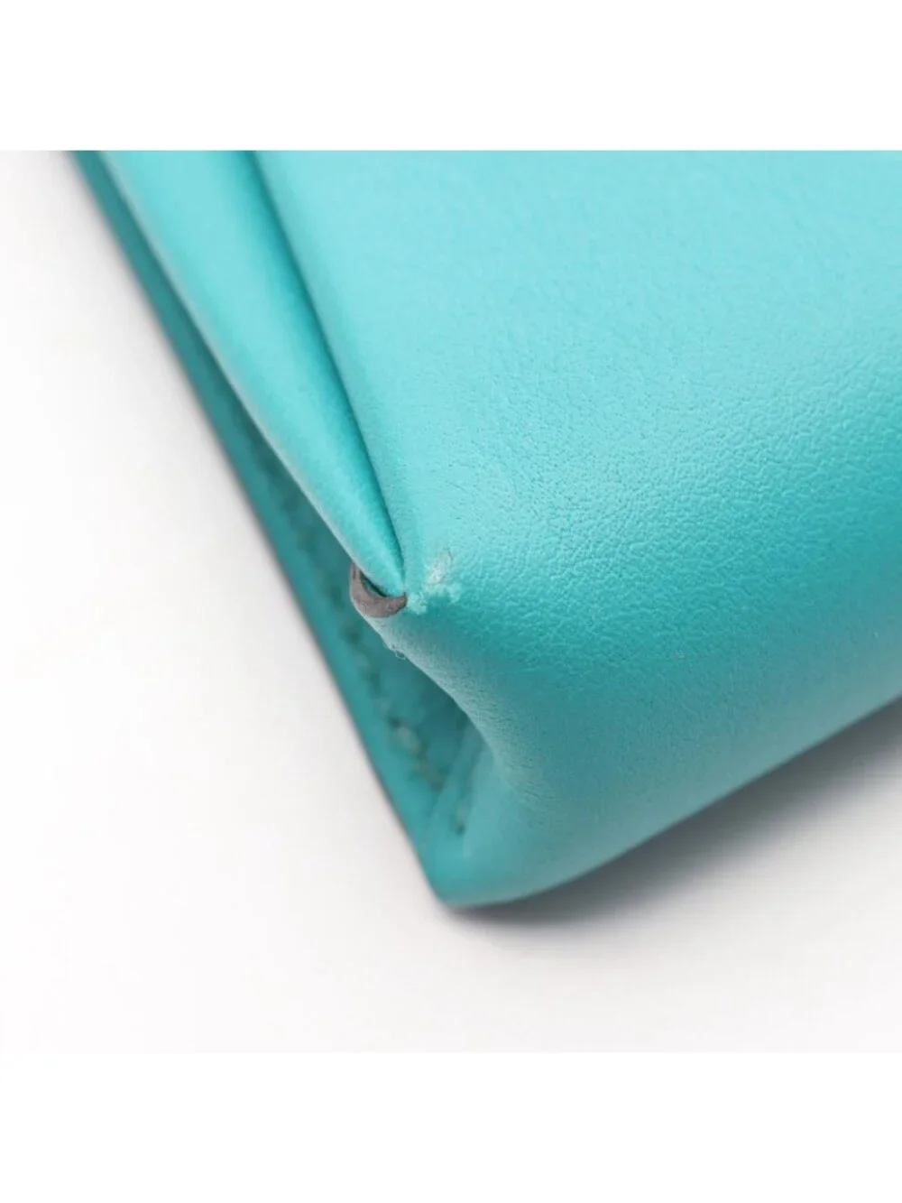 Hermes Pouch Tutti Frutti Blue Paon Lime Leather